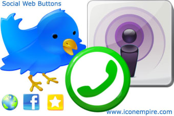 Image 0 for Social Web Buttons