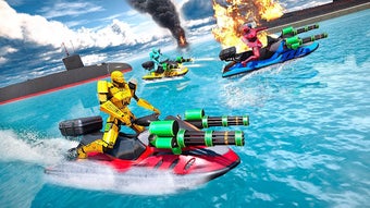 Image 0 for Jet Ski Robot Game: Subma…