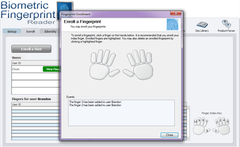 Image 0 for Biometric Fingerprint Rea…