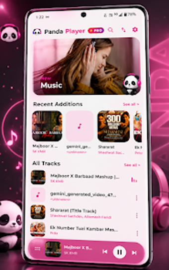 Image 0 for Panda Music Player-MP3 Pl…