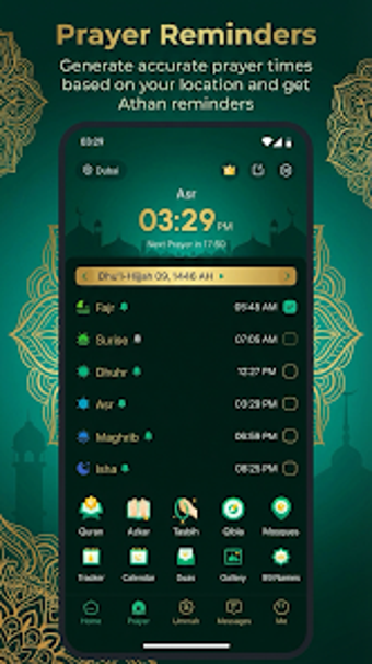Image 0 for Salamio: Quran Qibla  Pra…