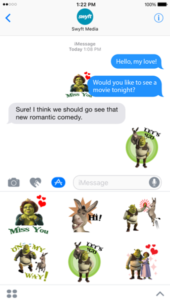 Image 3 for Shrek Movie Stickers