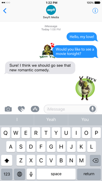 Image 0 for Shrek Movie Stickers