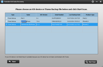 Image 2 for Pavtube iOS Data Recovery