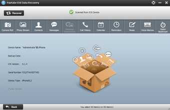 Image 4 for Pavtube iOS Data Recovery