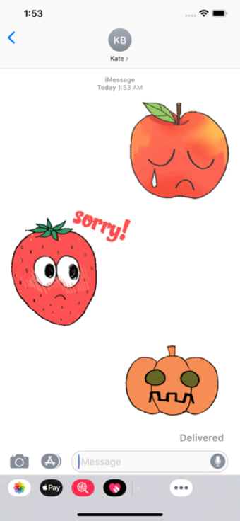Image 2 for Moving Funny Fruits Face …