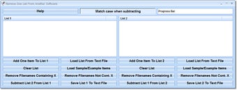 Image 0 for Remove One List From Anot…