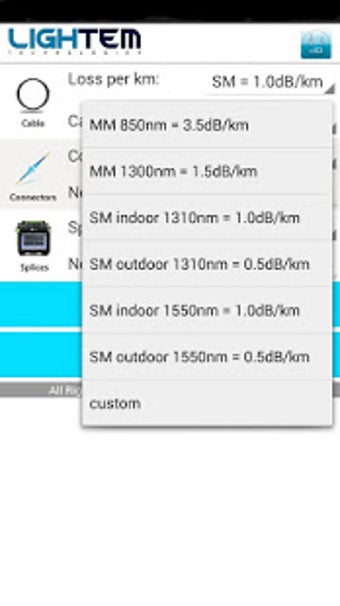 Image 3 for Fiber Optics Loss Calcula…