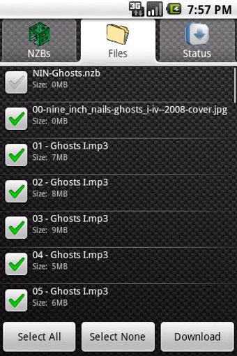 Image 1 for NewzDroid NZB Downloader