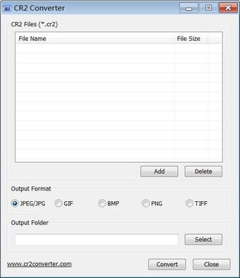 Imagen 0 para CR2 Converter