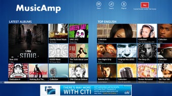 Imagen 1 para MusicAmp for Windows 8