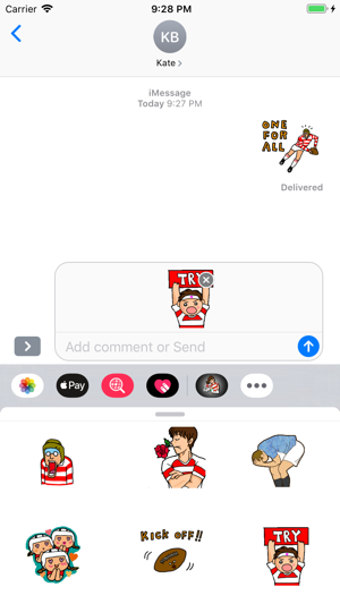 Image 3 for Rugby Stickers