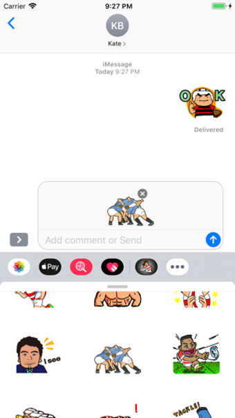 Image 1 for Rugby Stickers