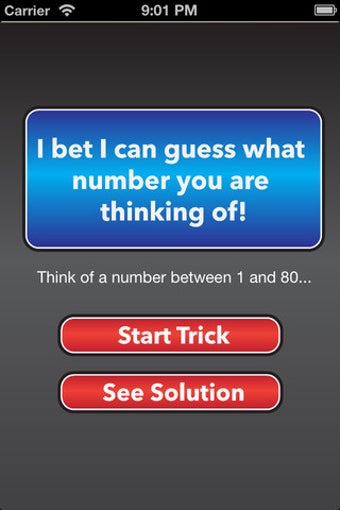 Image 0 for Guess My Number - Magic!