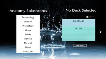 Image 0 for Anatomy Splashcards for W…
