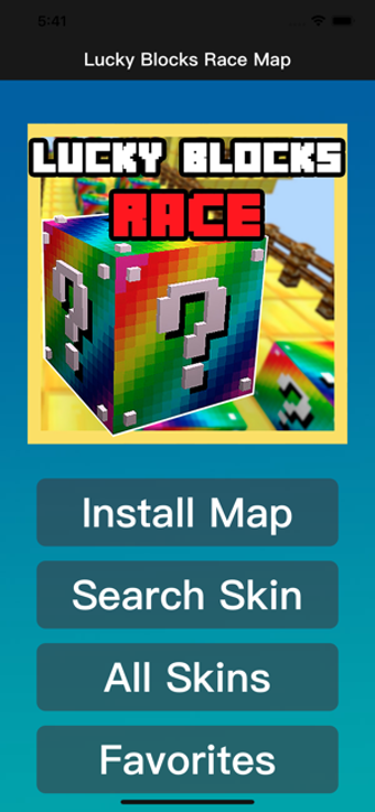 Image 0 for Lucky Blocks Race Map for…