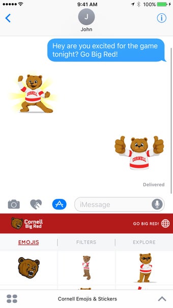Image 0 for Cornell Emojis & Filters