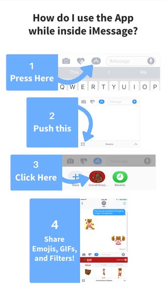Cornell Emojis & Filters Display Captures 1