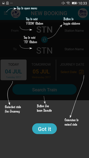 Image 3 for IRCTC Rail Connect - for …