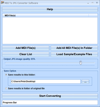 Image 0 for MDI To JPG Converter Soft…