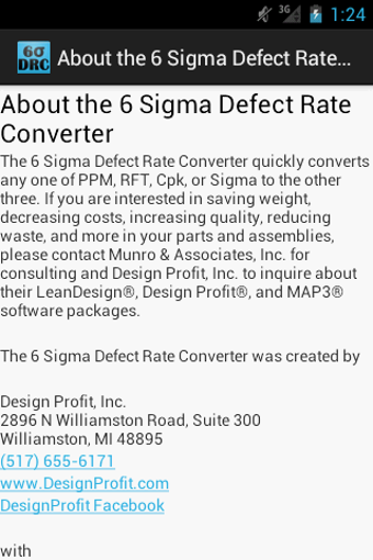 Image 0 for 6 Sigma Defect Rate Conve…