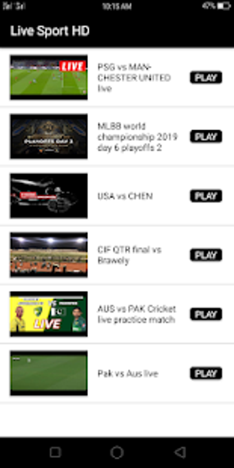 Imagen 0 para Live Sport HD