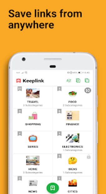 Imagen 1 para Keeplink: Links/Bookmarks…