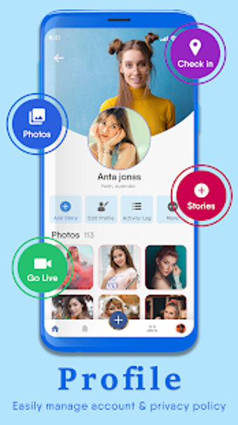 Imagen 3 para Lite Messenger for Facebo…