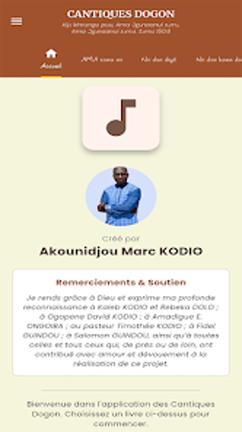 Image 0 for CANTIQUES DOGON