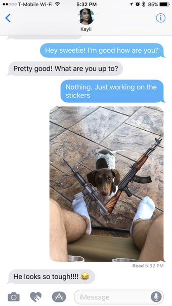 Image 0 for Gun Sticker Pack