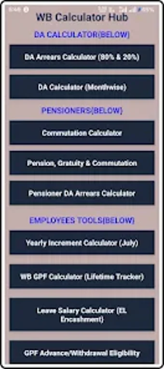 Image 0 for WB Calculator Hub