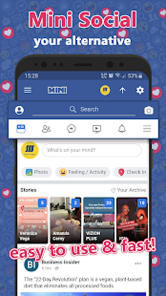 Image 1 for Mini for Facebook Lite & …