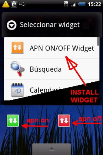 Image 0 for APN On-Off Widget
