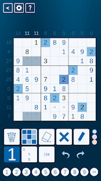 Imagen 3 para Sandwich Sudoku