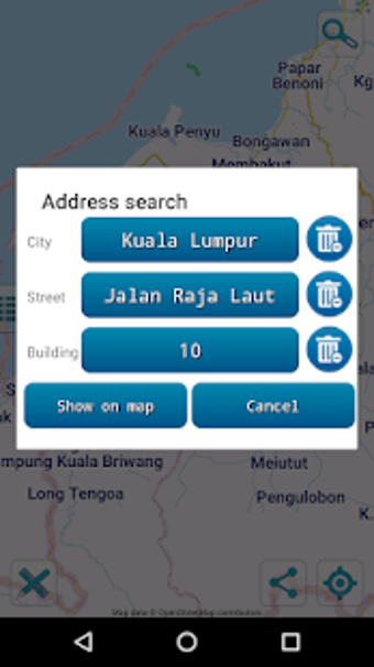 Image 1 for Map of Malaysia offline