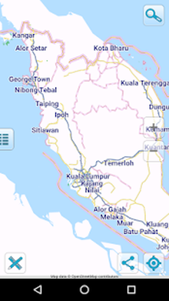 Image 2 for Map of Malaysia offline
