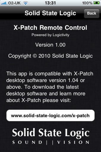 Image 2 for X-Patch Remote Control