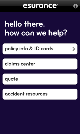 Imagen 1 para Esurance Mobile