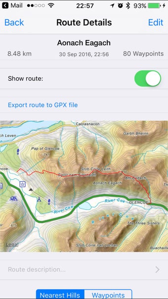 Image 0 for Ben Nevis & Glen Coe Maps