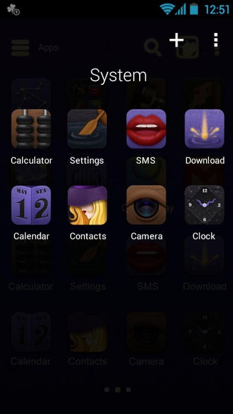 Imagen 1 para Starry Night GO Launcher …