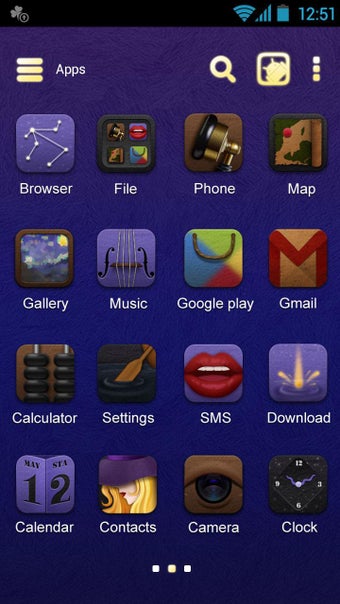 Imagen 2 para Starry Night GO Launcher …