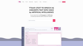 Image 0 for TTSAI by ENTD