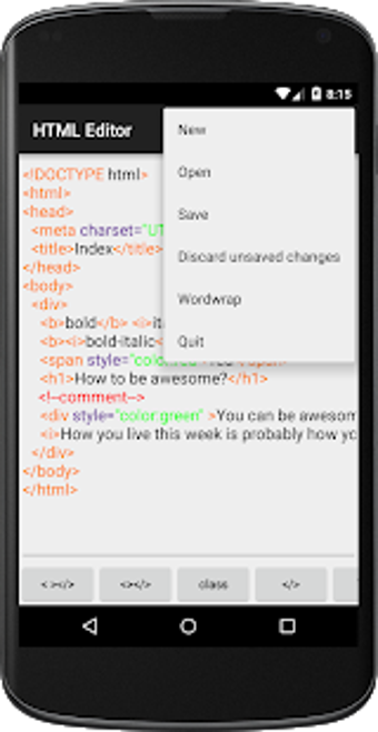 Imagen 2 para HTML Editor