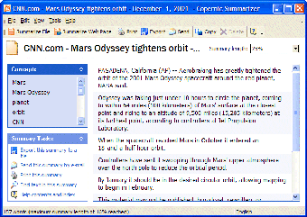 Image 0 for Copernic Summarizer
