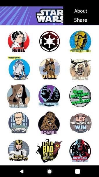 Image 3 for Star Wars Stickers: 40th …