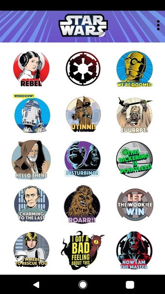Image 0 for Star Wars Stickers: 40th …