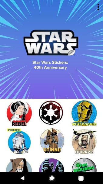 Image 1 for Star Wars Stickers: 40th …