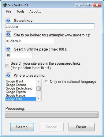 Imagen 0 para Site Seeker