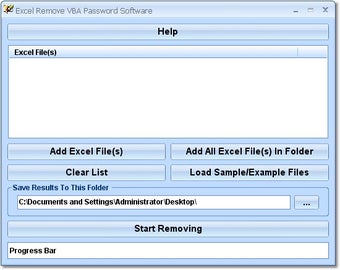 Imagen 0 para Excel Remove VBA Password…