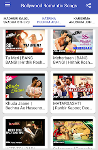 Imagen 1 para Bollywood Romantic Songs …